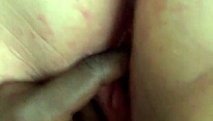 Pale BBW Dribbling Squirt from Intense Pussy Fingering and Masturbation