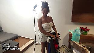 Complete Making Of Sophie Stephan In Red