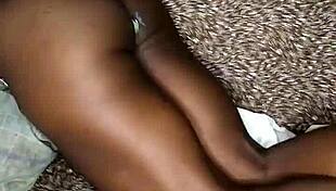 Woman inserts bottles into her asshole for intense masturbation