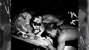 burning inside with a wild african gangbang mix