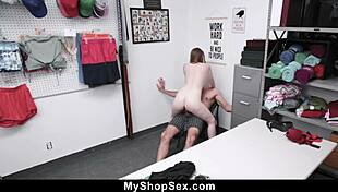 Alice Merchesi Bends Over for Mall Guard Deal