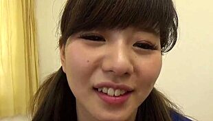 Kaon Sugiura's uniform blowjob fun! 😍