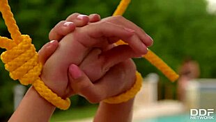 Hell Yeah! Dominatrix Coco De Mal Spanks & Fucks Blonde Helena Valentine!