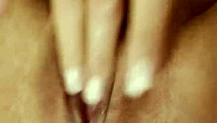 Nuria Millan reaches orgasm while thinking of you, her shaved pussy wet and horny