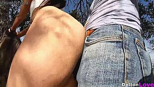 big ass latina loves outdoor fucking and sensual stripping