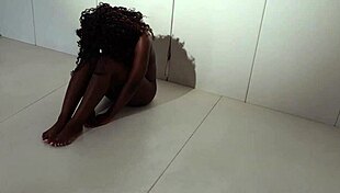 ebony anal beauty bound and dominated!