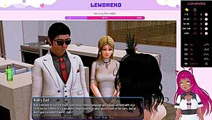 Vtuber LewdNeko, ready to dominate in Harem Hotel 24?