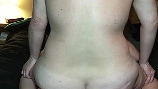 sexy mature wife cowgirl riding her husband's big cock