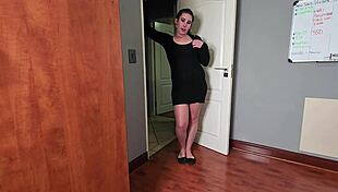 i’ve always dreamed of sucking my colleague’s huge cock and finally got cum on my face pov