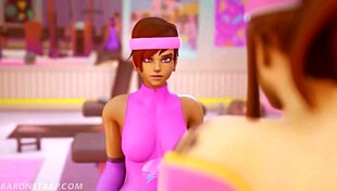 Lesbian Training In 3D Hentai Anime: Sensual Lessons For Anime Girls