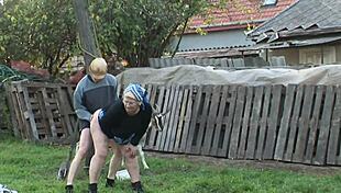 petite young girl with small tits sucks big cock then gets assfucked and facial