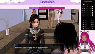 Vtuber LewdNeko, ready to dominate in Harem Hotel 24?