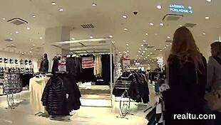 stellar czech teen 18+ seduced in supermarket for pov pounding