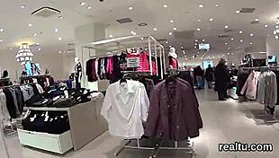 stellar czech teen 18+ seduced in supermarket for pov pounding