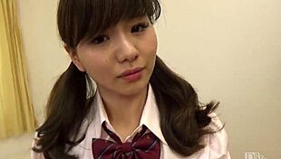 Kaon Sugiura's uniform blowjob fun! 😍