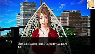 Anime girl with big ass in family series 148