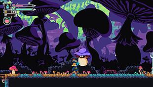 Monster girl in flip witch subtly drains his balls with femdom creampie