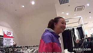 stellar czech teen 18+ seduced in supermarket for pov pounding