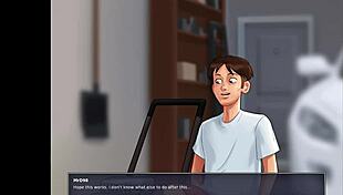 Busty stepmom fucked hard by dude with huge cock in summertime saga hentai