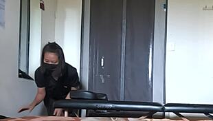 Indian Teen Flashes Cock During Spa Massage!