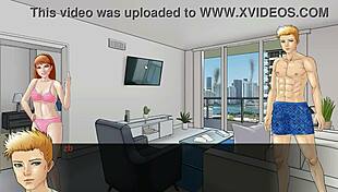 i watch pretty red haired lady having sex in this new hentai game