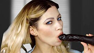 Westworld Parody Stars Pornstar in Monster Cock Blowjob and Cumshot!