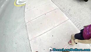 i saw that teen get jizzed outdoors