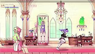 Max The Elf Crossdresses With Big Monster Cock In Gay Hood Game!