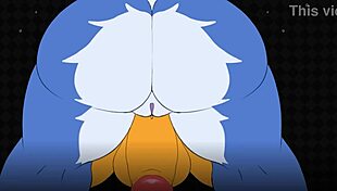 pepper paladin bangs to the music, licking pussy and assfucking with wild energy