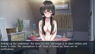 Watch this introverted girl use toys for masturbation and become extroverted in hentai