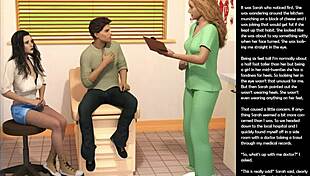 Feeling the small gesture in this intense 3d cartoon sex episode