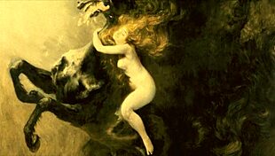 Bold vintage erotic art from antique anime cartoons.