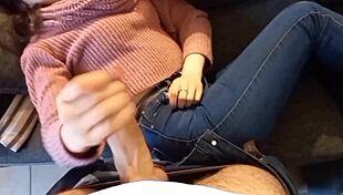 My aunt gives me a blowjob when my uncle is not there