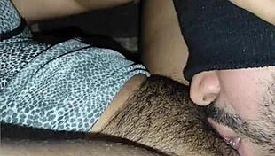 i give my bitch a good oral session in our amateur video.