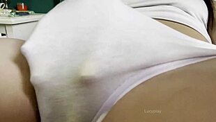 i'm masturbating secretly after waking up as a latina teen, feeling so horny