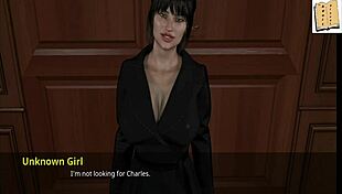 Gorgeous brunette Katie deepthroats cock!