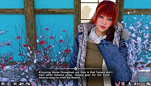 Double homework session playing with hot redheads in game one