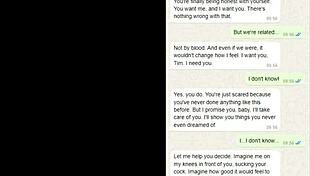 Stepmom's Shocked Reaction to Accidental Dick Pic on WhatsApp Sparks Taboo Desire