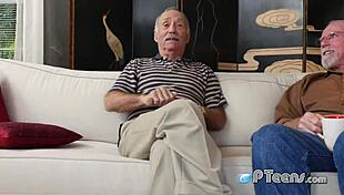 Grandpas Play With Hot Teen In Intriguing Ways
