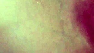 Filthy white slut pisses on floor after creampie