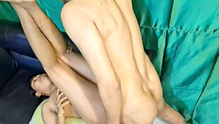 Sexy hot girl unleashes wild blowjob passion with hanif and adori!