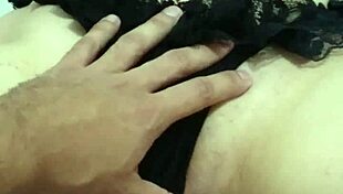 Redhead Girl Caresses Her Pink Pussy and Big Ass