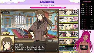 Vtuber Lewdneko Plays Evenicle Part 18 With Big Tits