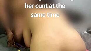 In this kinky fantasy, a cheating wife embraces her role as an unfaithful prostitute with her latina lover.