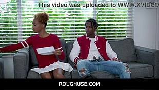 Roughuse Freeuse Black Teen Stepsister James Cameron Nicky Rebel