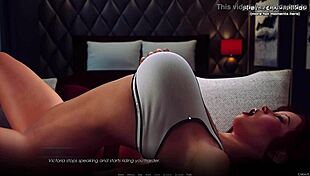 City of Broken Dreamers Redhead Teen Goddess Shows Stunning Big Tits and Hot Curves in Gameplay