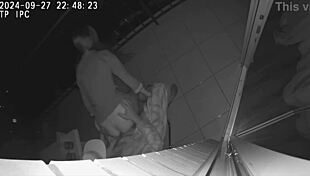 the cheating wife fucks her best friend on the hotel balcony in taboo sex