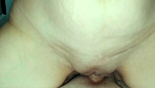 Redhead wife gets fucked hard until pussy gapes and cums on cock!