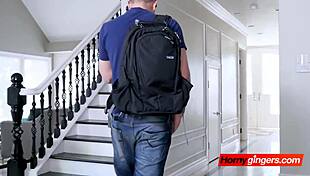 Watch edyn blair's green lingerie come off for blowjob?