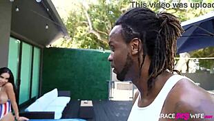 Victoria June's Wife Celebrates Memorial Day with Intense Black Cock Action